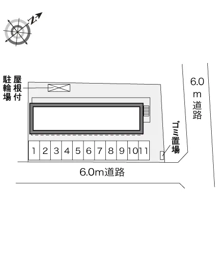 牛久市栄町１丁目 月極駐車場